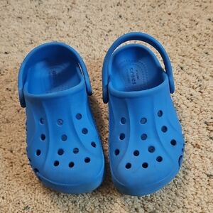 Kids Blue Crocs Shoes